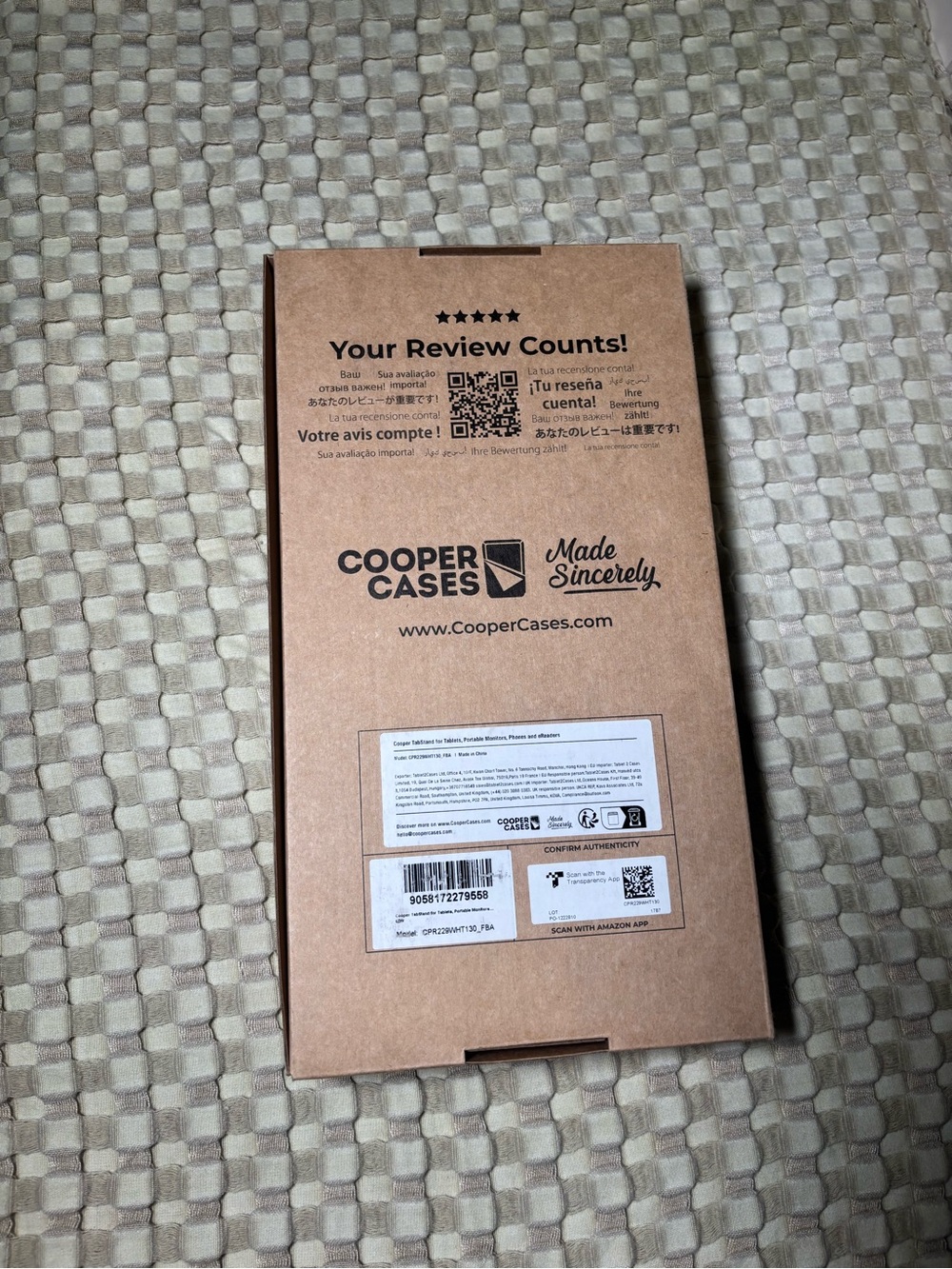 Cooper TabStand Tablet Stand in Brown - - Picture 2 of 3